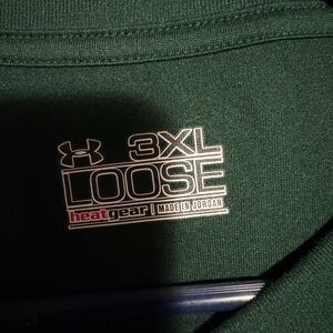 Under Armour Green 3XL Loose Fit Shirt